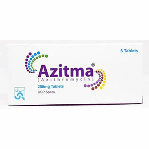 Azitma 250mg Tablets — Azithromycin Antibiotic for Infections