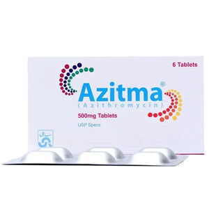 Azitma 500mg Tablets — Azithromycin Antibiotic for Infections