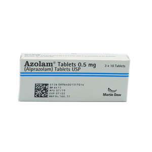 Azolam 0.5mg Tablets – Alprazolam for Anxiety & Panic Disorders