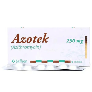 Azotek Tablet (Azithromycin U.S.P) 250mg