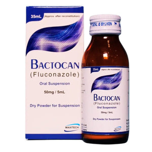 Bactocan Fluconazole 50mg Oral Suspension