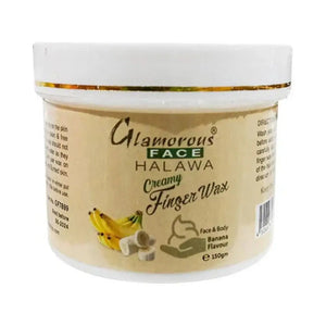 Glamorous Face Halawa Finger Wax with Banana (150g) - derma.pk
