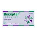 Beceptor 20mg Tablets — Ebastine for Allergy and Itching Relief photo 1