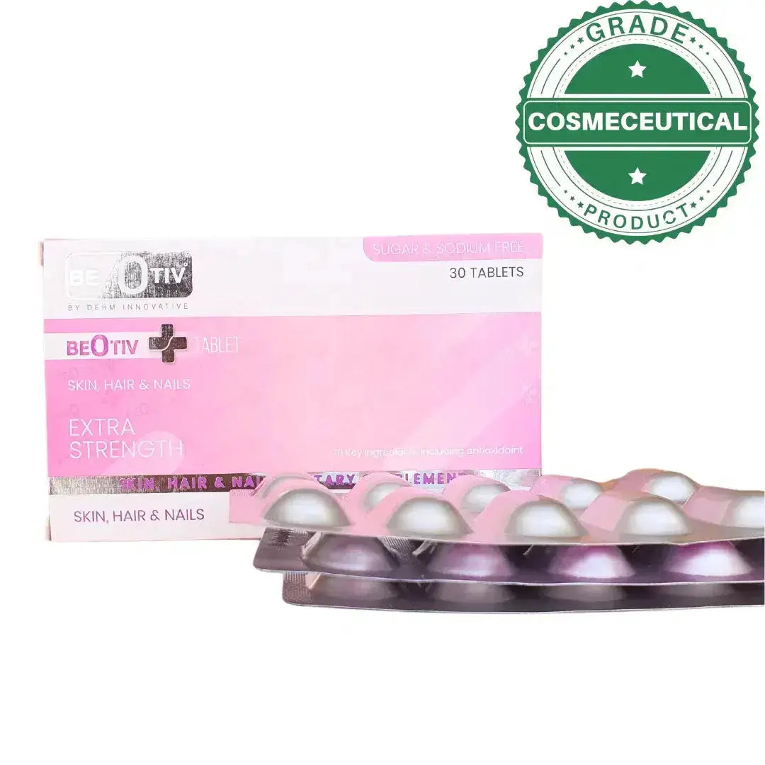 Derm Innovative Beotiv+ Skin Hair & Nail Supplement Tablets 30s