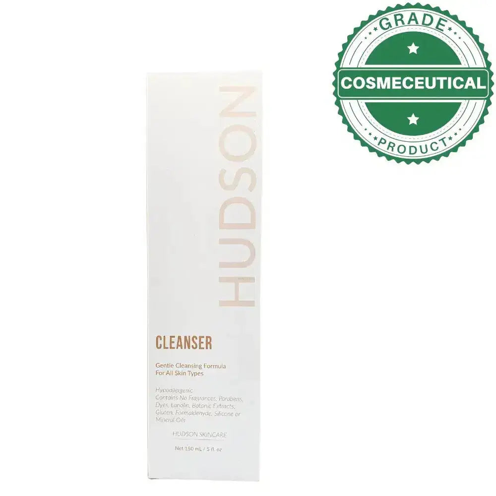 Hudson Gentle Cleanser side view — hypochlorous acid antimicrobial formula