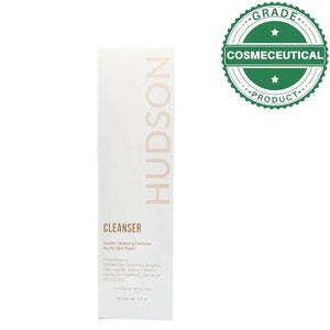 Hudson Gentle Cleanser side view — hypochlorous acid antimicrobial formula
