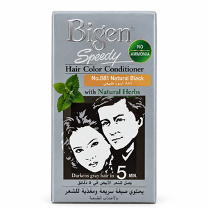 Bigen Speedy Hair Color Conditioner No.881 Natural Black