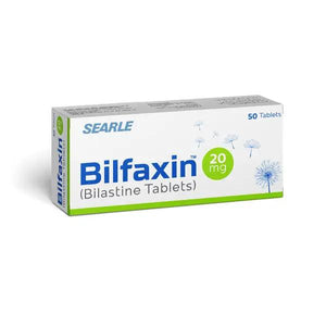 Bilfaxin 20mg Tablets 20s - Bilastine for Allergies & Hives