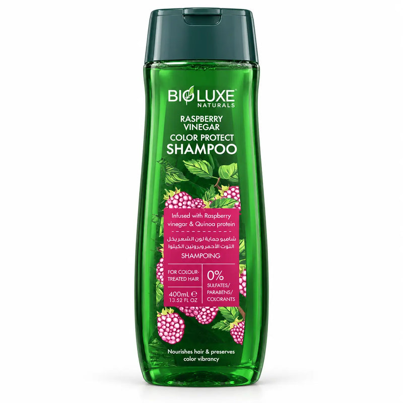Bioluxe Naturals Raspberry Vinegar Color Protect Shampoo 400ml