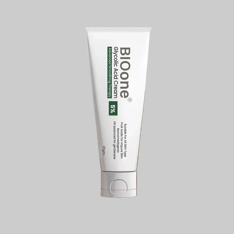 Bio One Glycolic Acid 5% Cream | Gentle Exfoliation for Smoother Skin