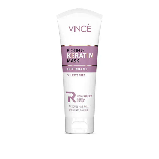 Vince Biotin & Keratin Hair Mask for Repair, Strength & Volume – Available in Pakistan