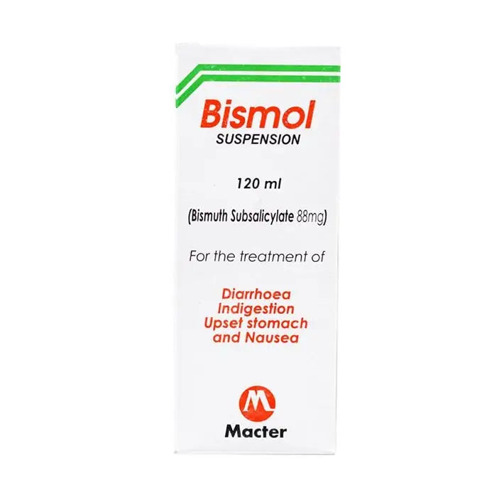 Bismol Syrup 120ml — Bismuth Subsalicylate Stomach Relief