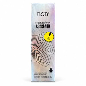 BOB Fine Tip Black Liquid Eyeliner Pen