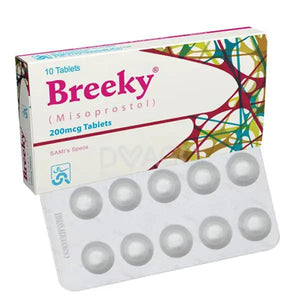 Breeky 200mg Tablets – Misoprostol for Stomach Ulcer Protection