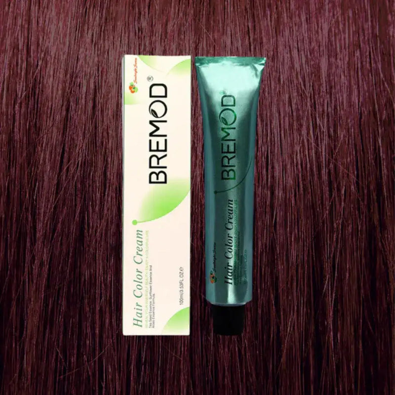 Bremod Hair Color 4.56 Medium Mahogany Red Brown 100ml