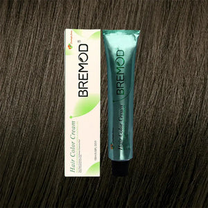 Bremod Hair Color 6.1 Dark Ash Blonde box — cool tone anti-brass hair dye | derma.pk
