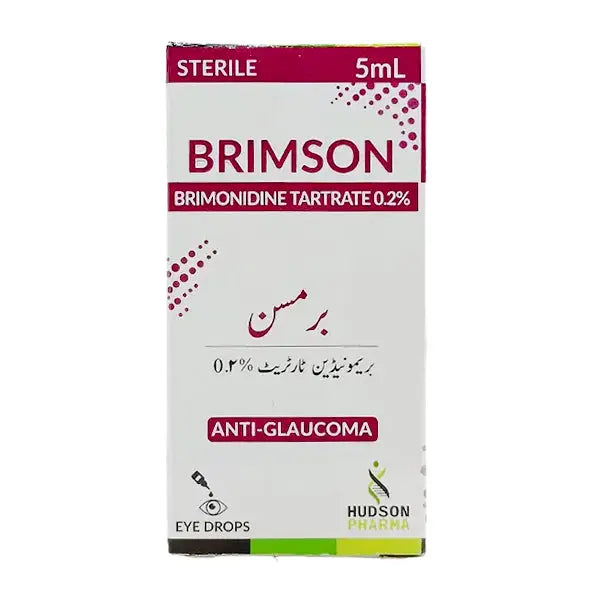 Brimson Brimonidine Tartrate 0.2% Eye Drops 5ml