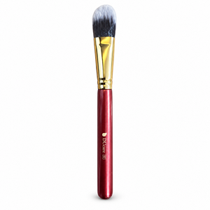 DUcare S7 Tapered Foundation/Concealer Brush - Red/Gold Ferrule - 004