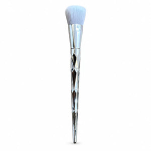 Angled Buffing Brush - Chrome Faceted Handle - 124