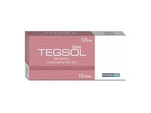 Tegsol Tablets 125mg – Terbinafine HCI for Oral Fungal Infection Treatment
