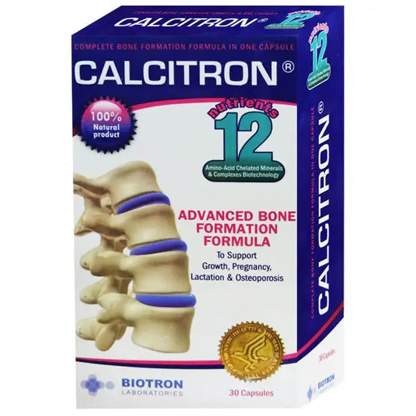 Calcitron Capsules – Calcium & Vitamin D for Bone Strength