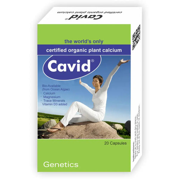 Cavid Capsules – Natural Calcium and Vitamin D3 Supplement for Bone Health