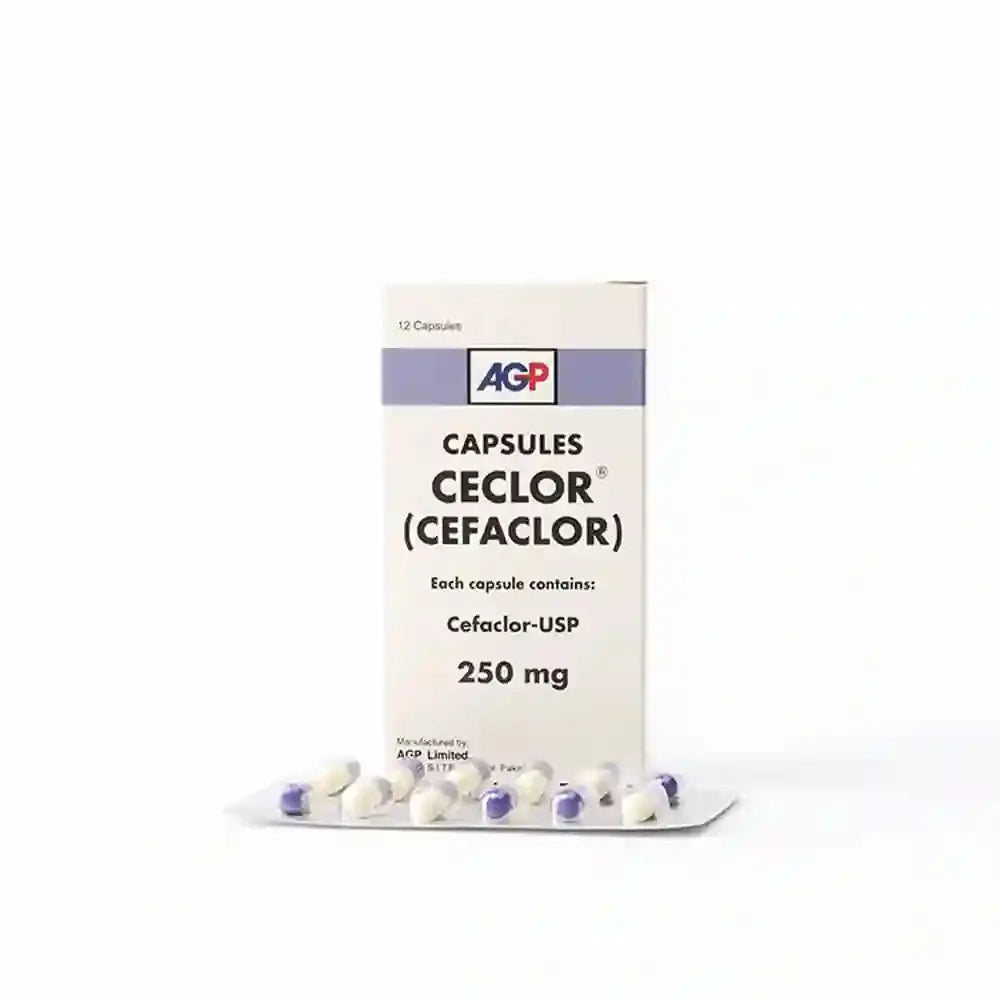 CECLOR 250MG Capsule 12's