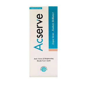 Cell Laboratories Acserve Anti-Acne Brightening Beads Face Wash 120ml