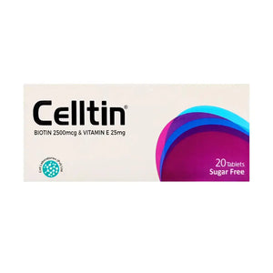 Cell Laboratories Celltin Biotin & Vitamin E Tablets 20s