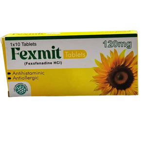 Cell Laboratories Fexmit Fexofenadine 120mg Tablets 10s