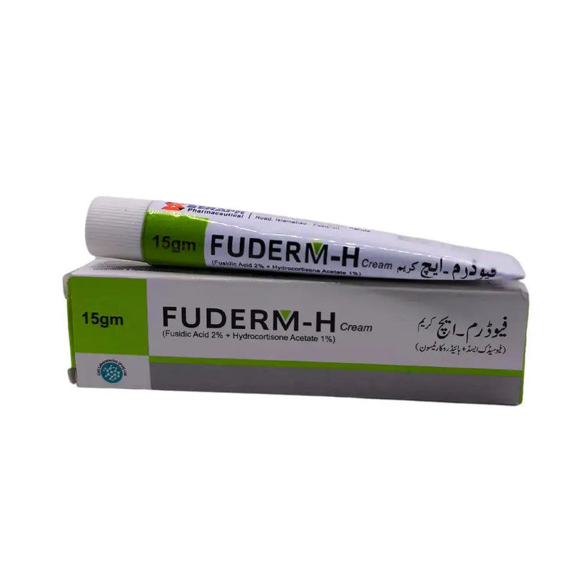Cell Laboratories Fuderm-H Fusidic Acid & Hydrocortisone Cream 15g