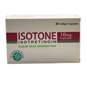 Cell Laboratories Isotone Isotretinoin 10mg Capsules 30s