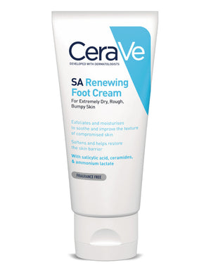 CeraVe SA Renewing Foot Cream with Salicylic Acid for Extremely Dry, Rough & Bumpy Skin 88ml