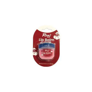 Rivaj Cherry Jar Lip Balm 8g – Cherry-Infused Moisturising Lip Balm – Available in Pakistan
