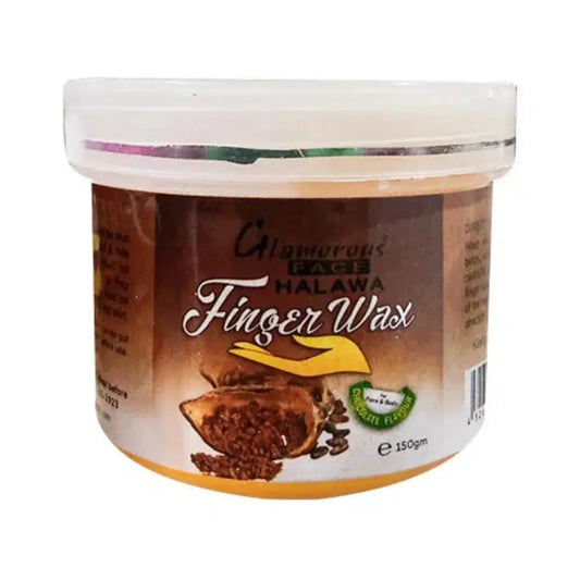 Glamorous Face Halawa Finger Wax with Chocolate (150g) - derma.pk