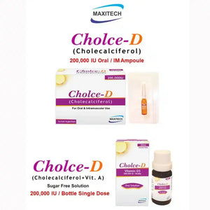 Cholce-D Vitamin D3 200,000 IU Oral Drops