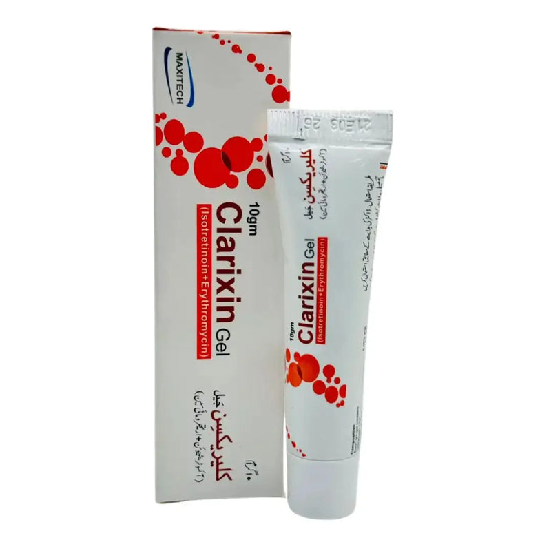 Clarixin Isotretinoin 0.05% Erythromycin 2% Acne Gel