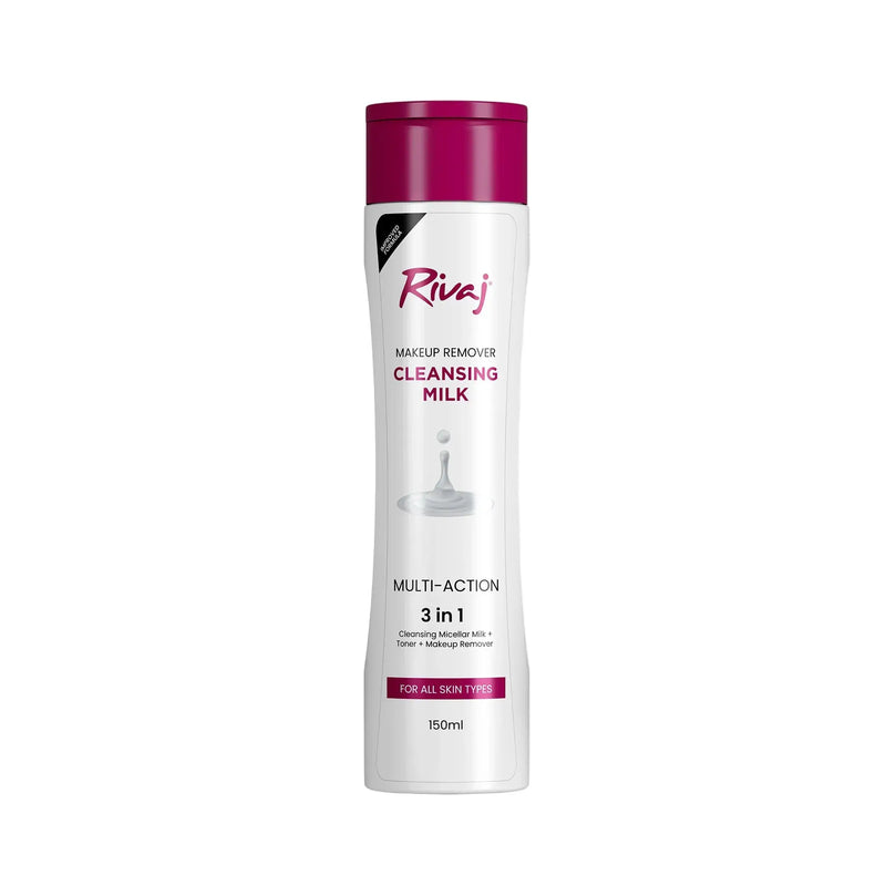 Rivaj Cleansing Milk 150ml – Gentle Makeup & Impurities Remover