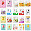 SADOER Plant-Based Face Sheet Masks - Multi-Pack (3/5/10/12 Pcs Random) - Assorted Variants (Sent at Random Based on Availability) photo 2