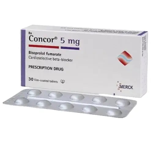 Concor 5mg Tablets – Heart Failure & BP Control