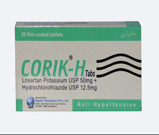 Corik-H 50/12.5mg Tablets Losartan Hydrochlorothiazide