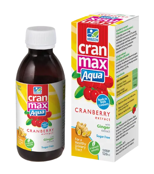 Cran Max Aqua Syrup cranberry supplement for urinary wellness Pakistan