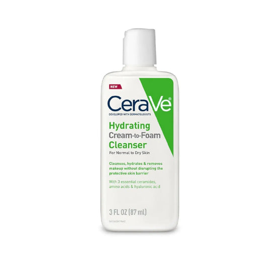 CeraVe Hydrating Cream to Foam Cleanser 87ml product photo