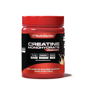 Creatine monohydrate powder tub for strength and workout performance