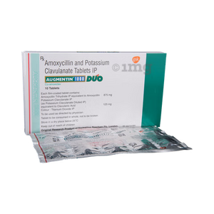 Augmentin 1g Tablets — Amoxicillin & Clavulanate Antibiotic
