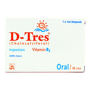 D-Tres Injection – Vitamin D3 for Bone Strength and Deficiency