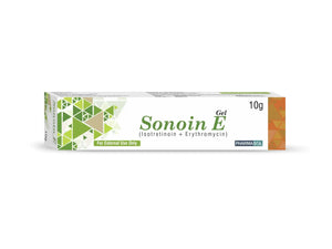 Sonoin-E Gel 0.5mg + 20mg – Isotretinoin and Erythromycin for Acne Treatment
