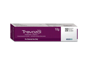 Travozol Cream – Isoconazole Nitrate 10mg & Diflucortolone Valerate 1mg | Antifungal & Anti-Inflammatory Rx Cream