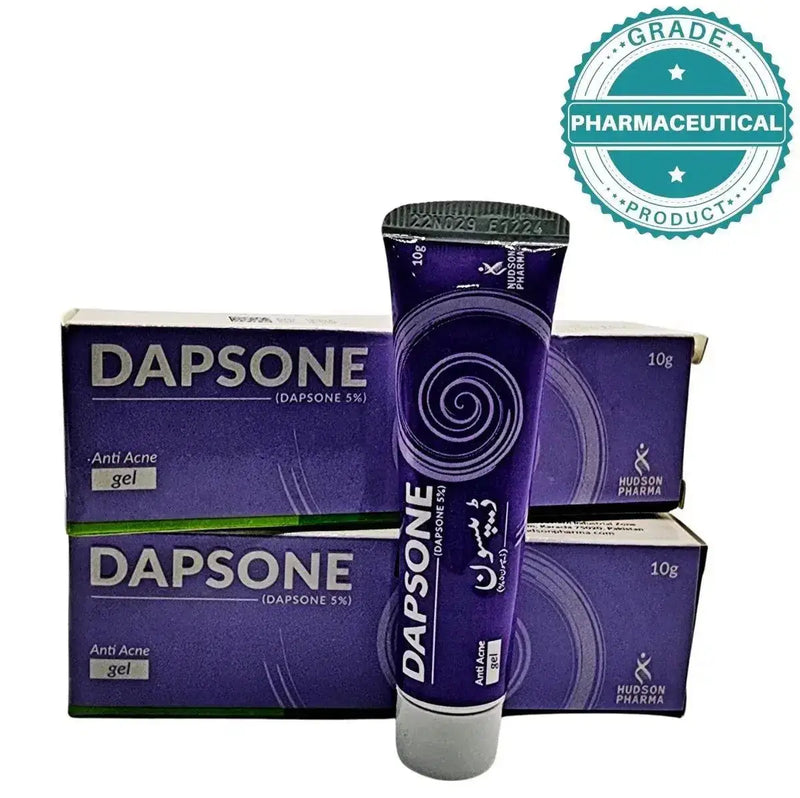 Hudson Pharma Dapsone 5% Anti-Acne Gel 20gm