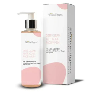 Davis & Co Deep Clean Anti-Acne Face Wash with Salicylic Acid - For Clear, Healthy Skin